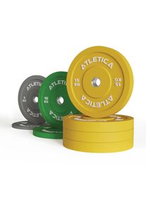 Sada barevných bumper kotoučů | 90 kg