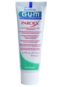 GUM PAROEX gelová zubní pasta (CHX 0,12 % + CPC 0,05 %), 75 ml