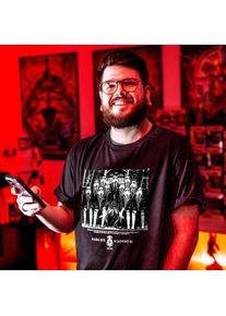 Maglietta Dark Side Academy 83 per fan di Star Wars nera - M - Nero - Chunk