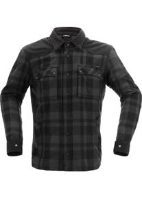 Richa Wisconsin, textile jacket/shirt waterproof , color: Black/Dark Grey , size: 3XL