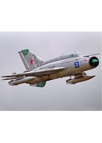 Freewing MiG-21 EPO 800mm High Performance silber PNP