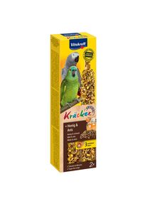Vitakraft krekry pro papoušky.- med
