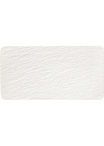 Villeroy & Boch Villeroy & Boch Manufacture Rock Blanc Servierplatte rechteckig