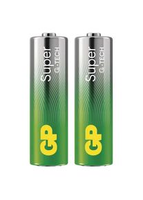 EMOS Alkalická baterie GP Super AA (LR6), 2 ks B01202