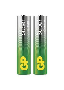 EMOS Alkalická baterie GP Super AAA (LR03), 2ks B01102