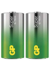 EMOS Alkalická baterie GP Super C (LR14), 2ks B01302