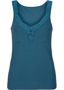 w&auml;schepur Damske Podprsenkov&eacute; t&iacute;lko s elastickou krajkou topasov&aacute; ,velikost 50