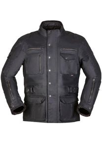 Modeka Matlock, textile jacket waterproof , color: Black , size: S