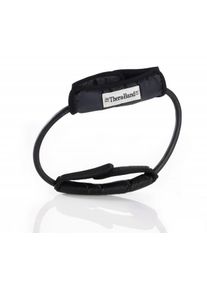 TheraBand Tubing Loop (mit gepolsterten Manschetten), spez. stark (schwarz)