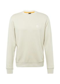 BOSS Muži Mikina 'Westart' světle béžová / přírodní bílá M
