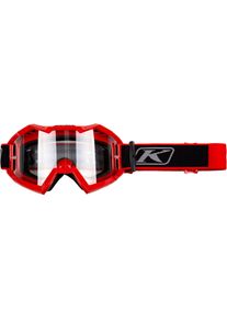 Klim Viper Fracture, goggles , color: Red/Black Clear , size: One Size