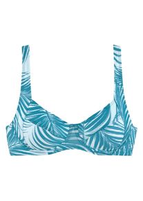 active by Lascana LASCANA ACTIVE Ženy Sportovní svršek bikin petrolejová / bílá 38
