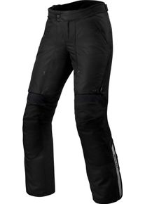 Revit Outback 4 H2O, textile pants waterproof women , color: Black , size: Short 38