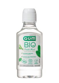 GUM BIO Fresh Mint ústní voda s Aloe vera, 300 ml
