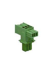 WAGO Rozvodný konektor Zásuvka / Zástrčka, 2 Póly, 3A, 50V - 893-1606
