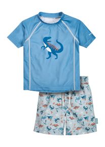 Playshoes Chlapci UV ochrana 'Dino' modr&aacute; 74/80