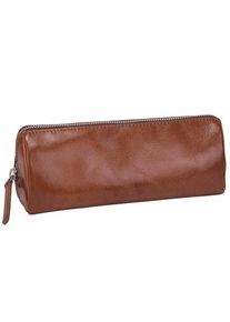 Leonhard Heyden Cambridge Stifteetui Leder 20,5 cm braun