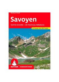 BERGVERLAG ROTHER Savoyen Walking guide book 4. aktualisierte Auflage 2022