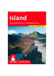 BERGVERLAG ROTHER Island Walking guide book 10. aktualisierte Auflage 2024
