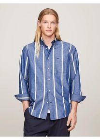 Tommy Hilfiger pánská modrá košile - M (0A4)