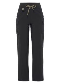 active by Lascana LASCANA ACTIVE Ženy Outdoorov&eacute; kalhoty čern&aacute; 5XL