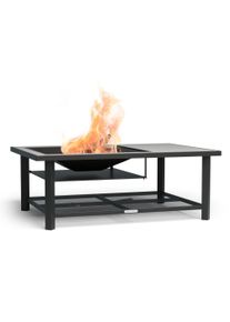 Blumfeldt Merano Avanzato L, 3 v 1 ohniště s funkcí grilu, lze použít jako stůl