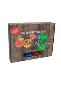 SVENSKA LIVING Party osvětlení 10x barevná koule s časovačem 100LED 4,5m