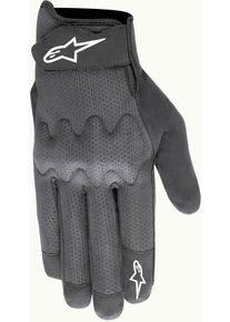 Alpinestars Stated Air, gloves , color: Black/Silver , size: S