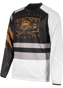 Klim Petrol S24, jersey , color: Black/White/Grey/Bronze , size: S