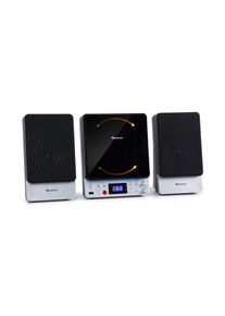 Auna Microstar Sing, mikro - karaoke systém, CD-přehrávač, Bluetooth, USB-port, dálkový ovladač