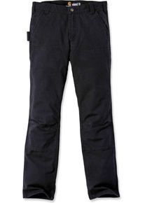 Carhartt Duck Double Front, cargo pants , color: Black , size: W33/L32