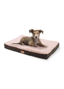 Brunolie Balu, pelíšek pro psa, polštář pro psa, možnost praní, ortopedický, protiskluzový, prodyšná paměťová pěna, velikost S (72 x 8 x 50 cm)