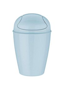 Koziol DEL Schwingdeckeleimer, 12l, blau