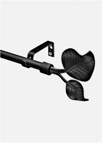 Záclonová tyč List | Černá | Vel. 120 cm| bonprix