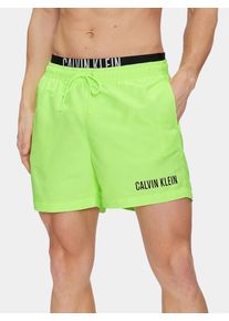 Calvin Klein pánské fosforové plavky - XL (M0T)