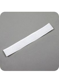 100 Pieces - Hook and loop fasteners parts, self-adhesive, loop, 20 mm, white