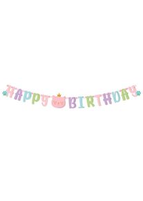 Banner Happy Birthday Ko�i�� princezna 2 m
