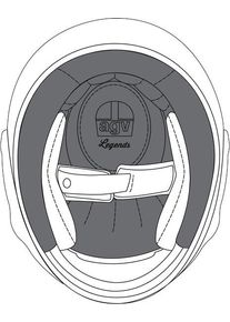 AGV X101, lining , color: Black , size: L