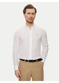 Tommy Hilfiger pánská bílá košile - XL (YCF)