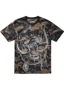 Brandit Motörhead Warpig, t-shirt , color: Darkcamo/White , size: XL