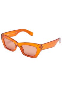 Urban Classics Ženy Sluneční brýle hnědá / oranžová / stříbrná One Size