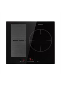 Klarstein Delicatessa 3 Flex, indukční varná deska, 6600 W, 3 zóny, sklokeramika, černá