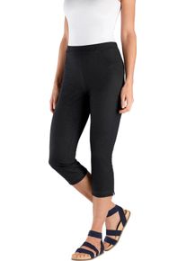 Damske Capri kalhoty džínového vzhledu černá ,velikost 52
