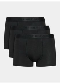 Tommy Hilfiger pánské černé boxerky 3pack