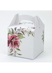 Krabi�ka bord� na svatebn� mandle 50x50x50mm 1ks