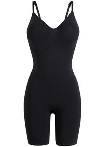 Bezešvé stahovací body střední tvarující efekt | Černá | Vel. L | bonprix