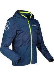 Bering Profil, textile jacket , color: Blue/Neon-Yellow , size: 3XL