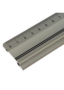 Schneidlineal Alu 50 cm stabiler Alukorpus mit hoher