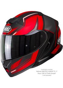 Shoei Neotec 3 Grasp, flip up helmet , color: Black/Red/Grey , size: M