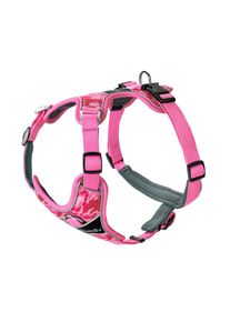 Hunter postroj Divo Camouflage růžov&aacute; 72-100/l